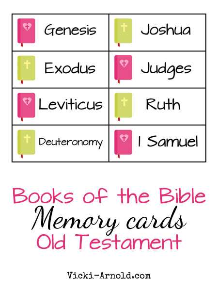 free printable books of the bible