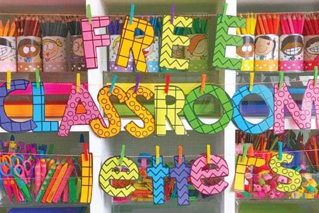 free printable bulletin board letters