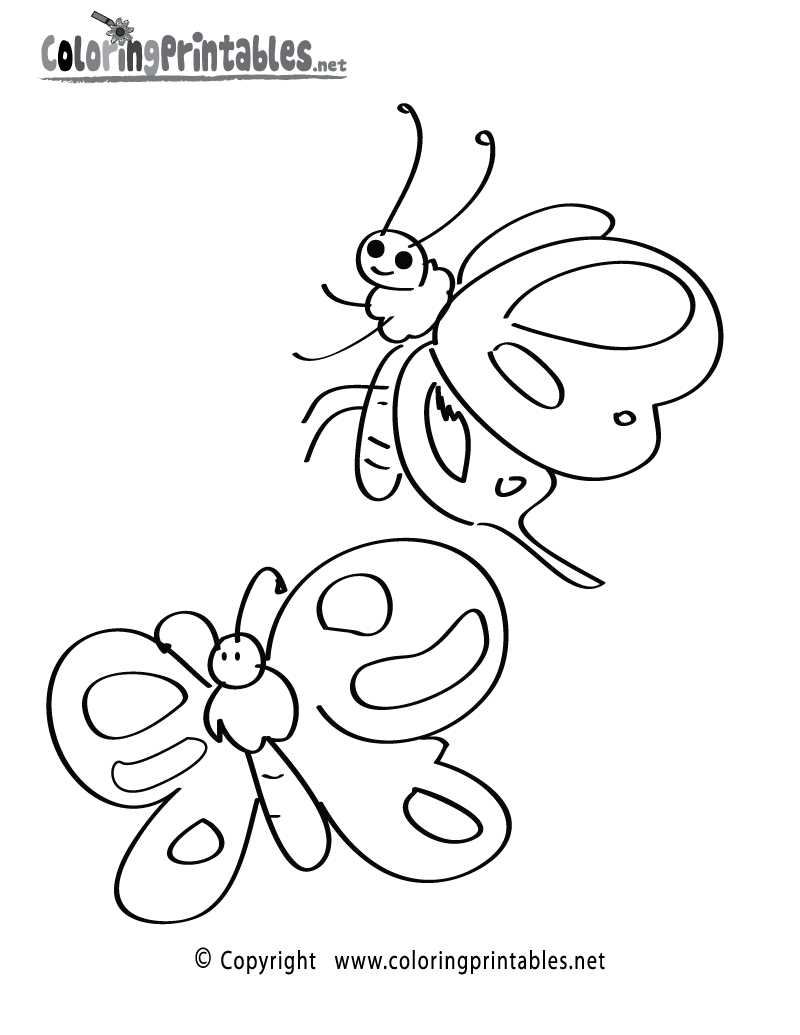 free printable butterfly pictures to print