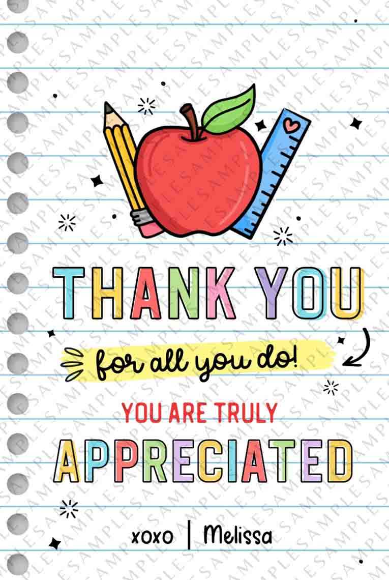 free printable cards for teachers