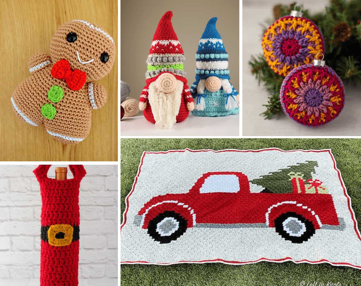 free printable christmas crochet patterns
