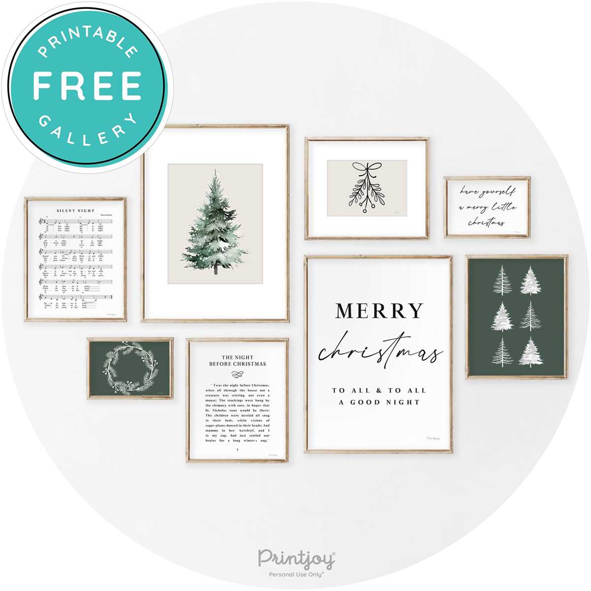 free printable christmas decorations