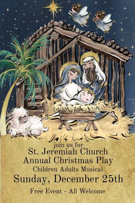 free printable christmas plays church