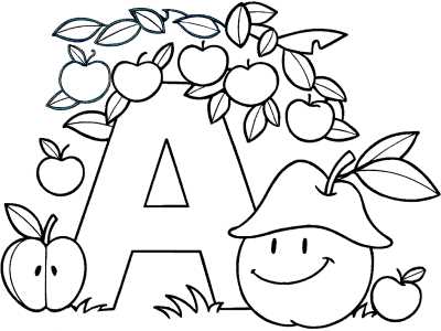 free printable coloring pages apples