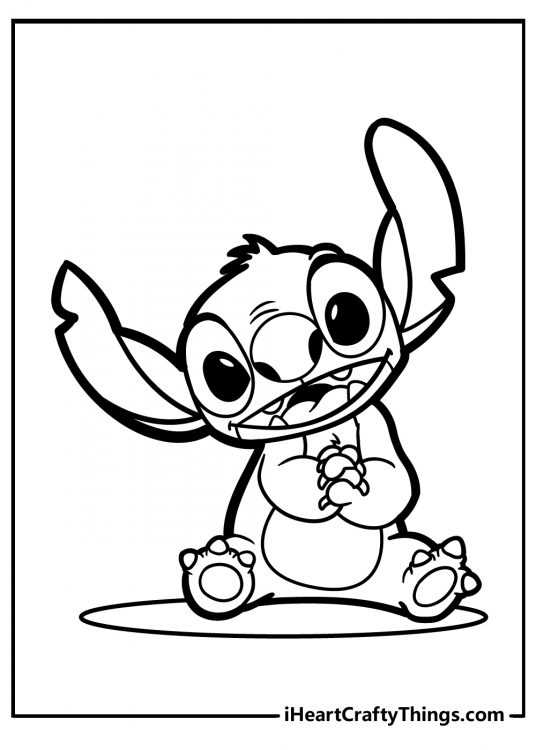 free printable coloring pages lilo and stitch