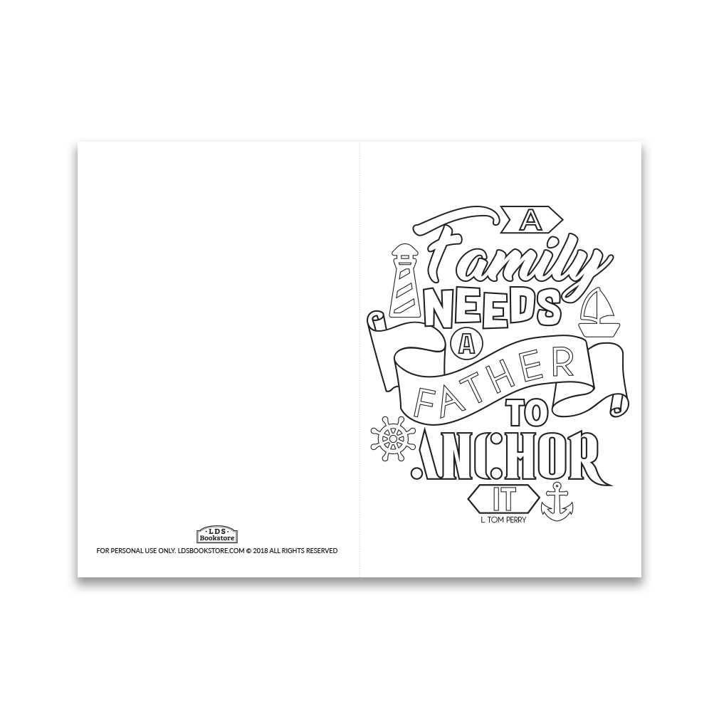 free printable colouring pages for fathers day