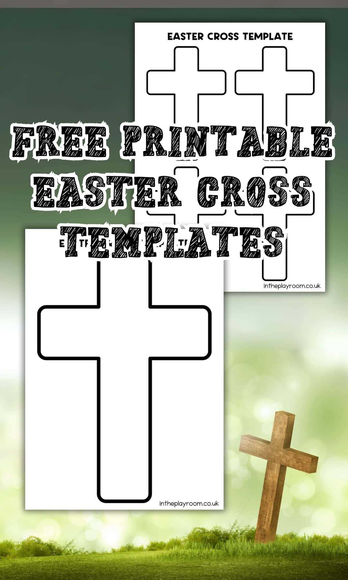 free printable cross images