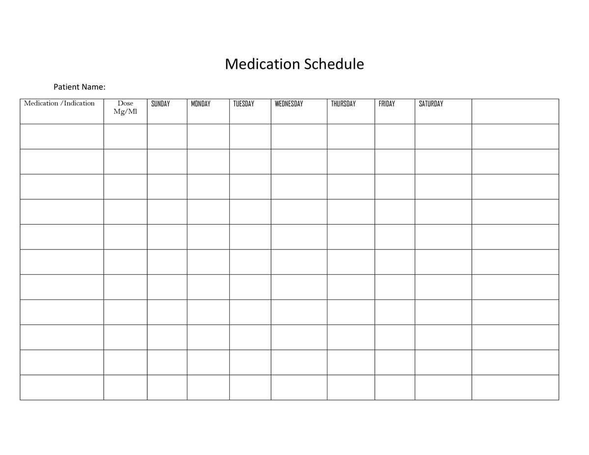 free printable daily medication chart for elderly free printable daily medication chart for elderly