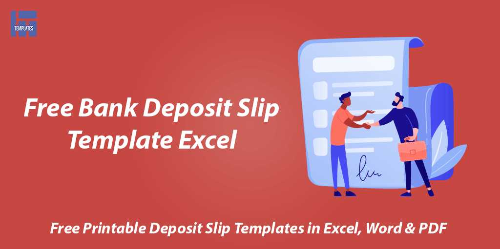 free printable deposit slips