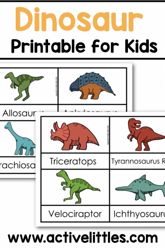 free printable dinosaurs