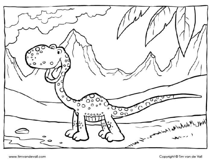 free printable dinosaurs