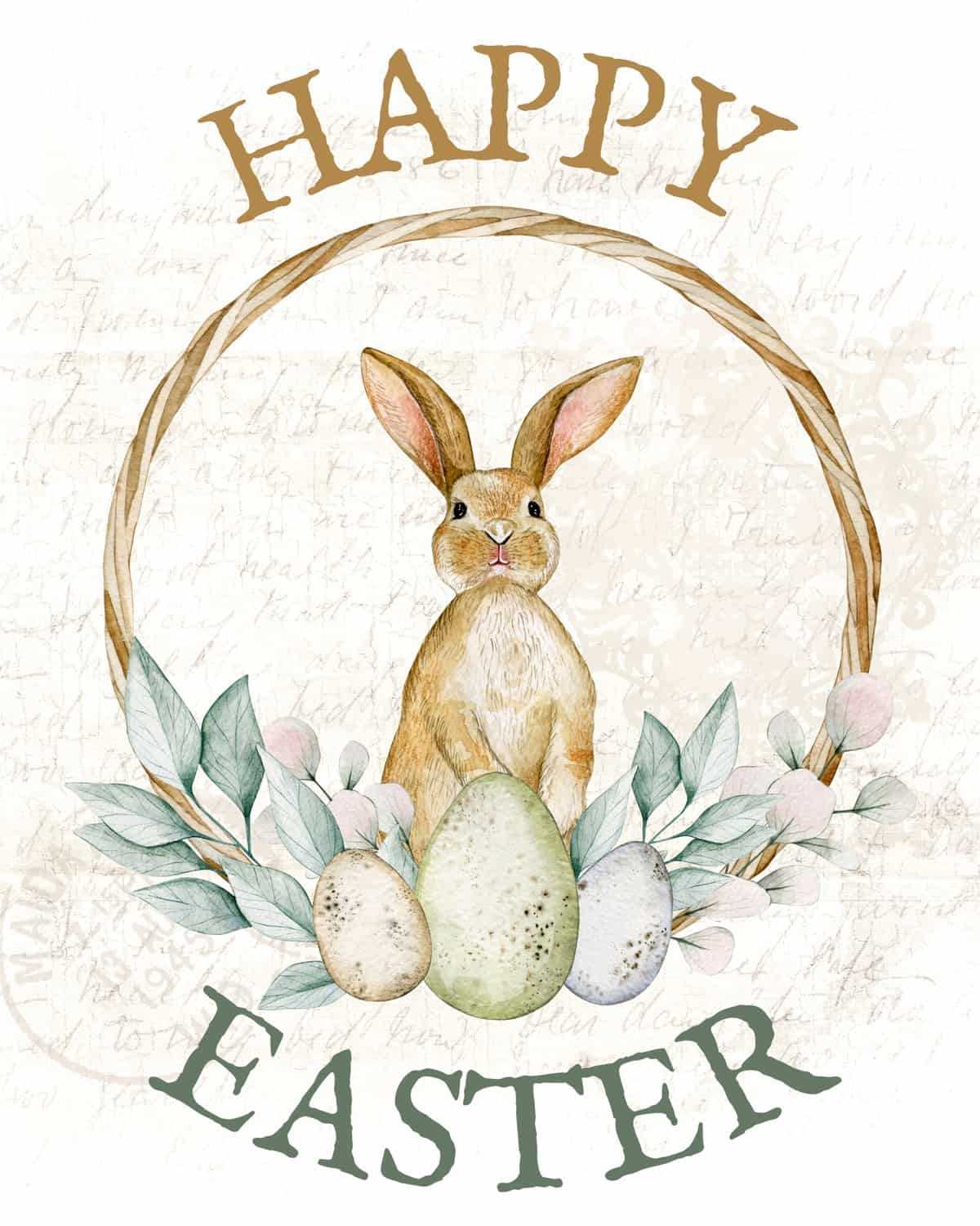 free printable easter decorations