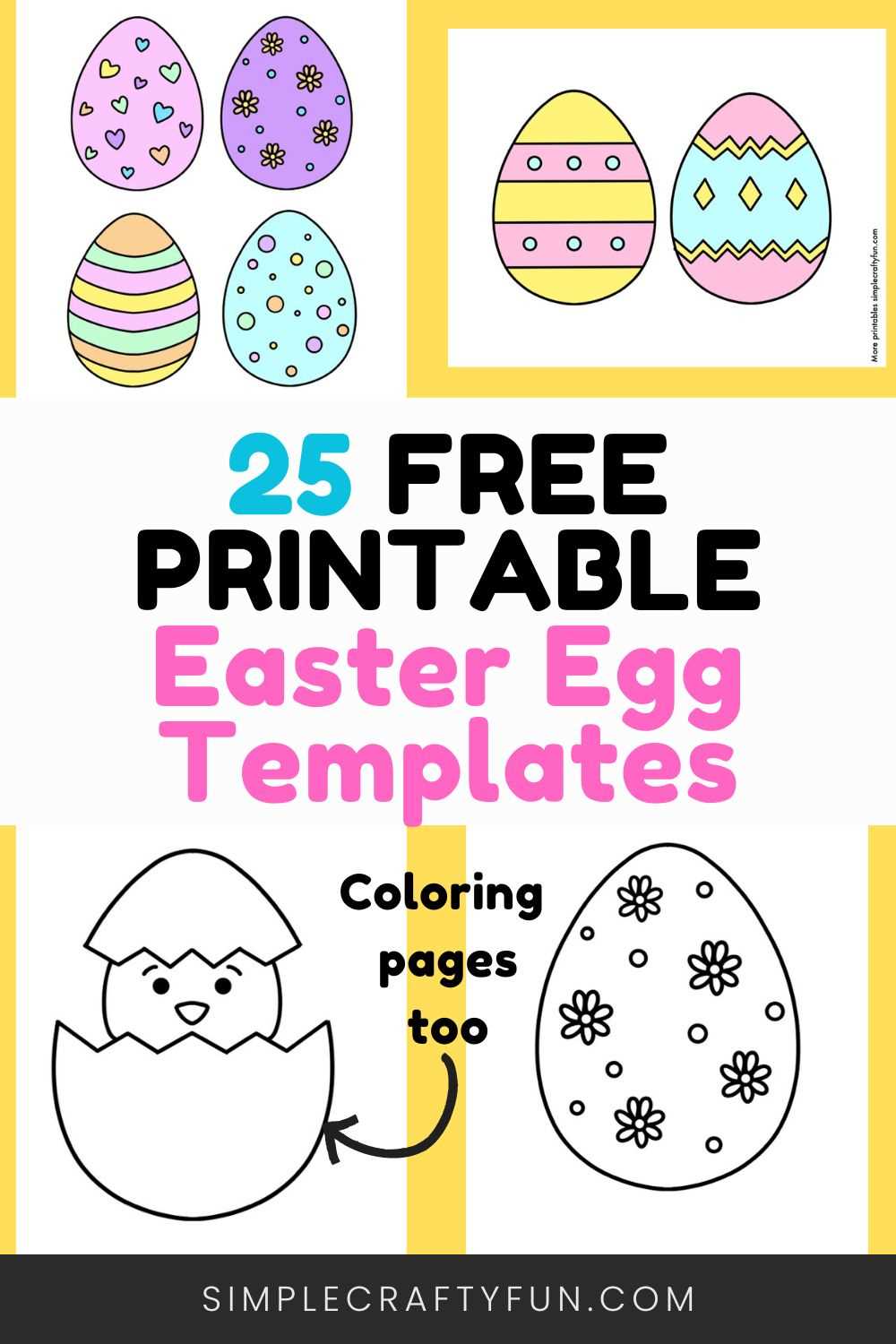 free printable easter decorations