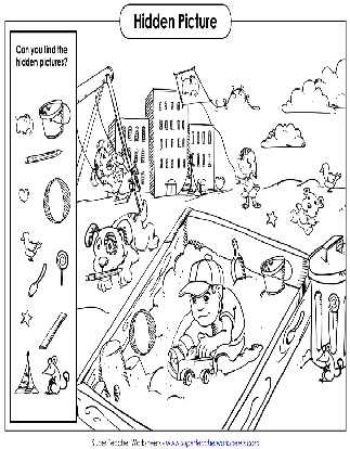 free printable find the hidden picture