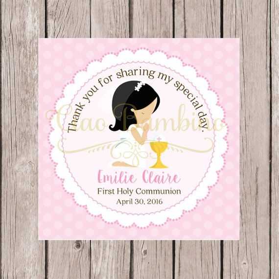 free printable first communion cards