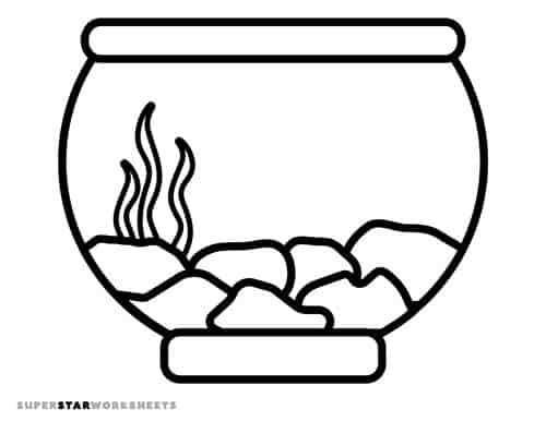 free printable fish bowl template