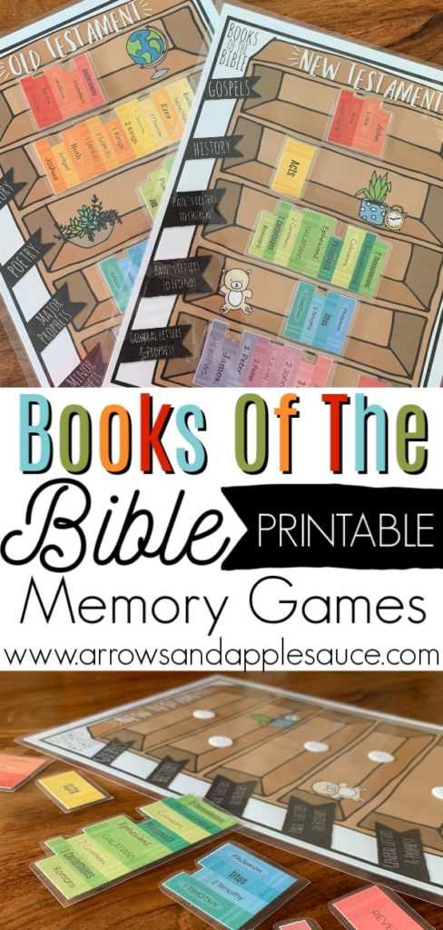 free printable games for learning the books of the bible