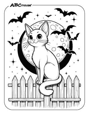 free printable halloween cards to color