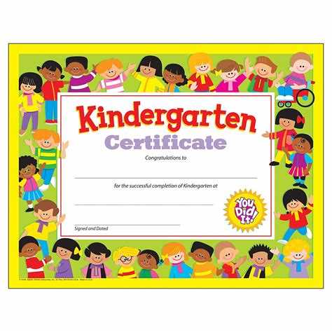 free printable kindergarten diploma