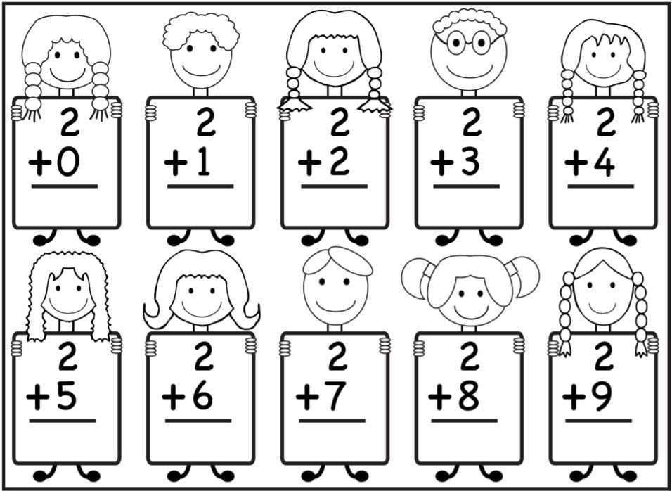 free printable kindergarten worksheets math