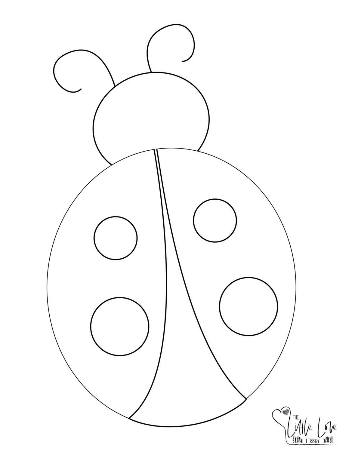 free printable ladybug coloring pages