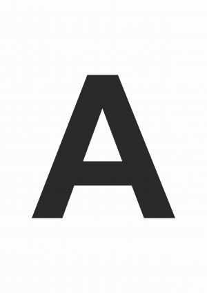 free printable large letters