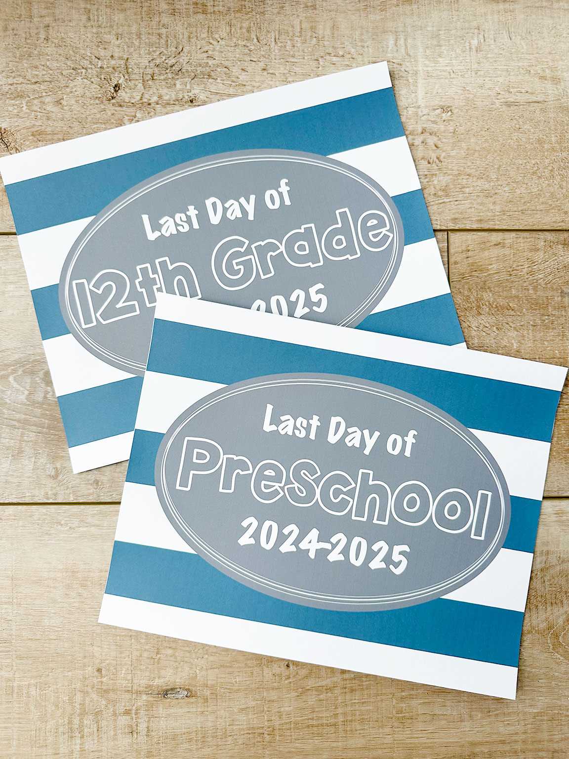 free printable last day of school sign