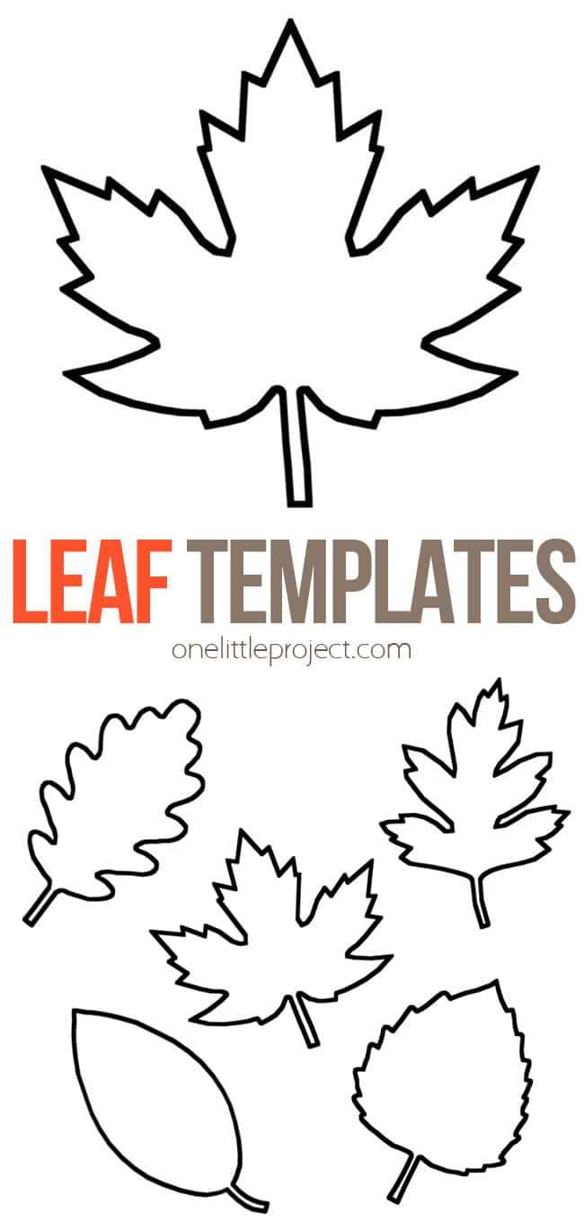 free printable leaf pattern