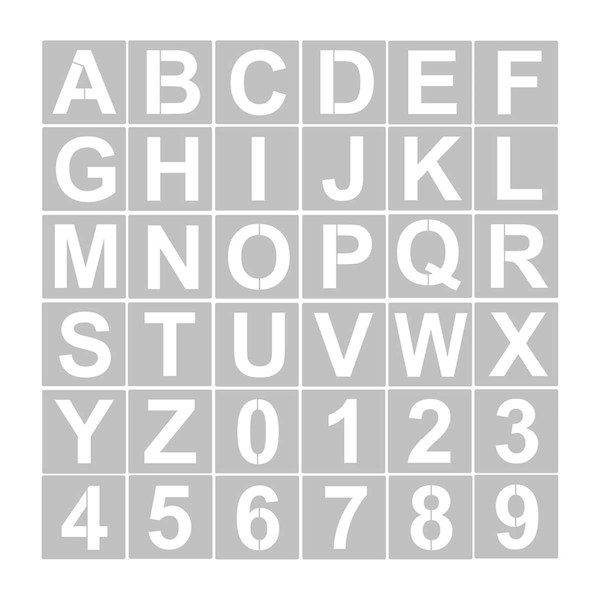 free printable letter stencils to print