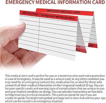 free printable medication wallet card