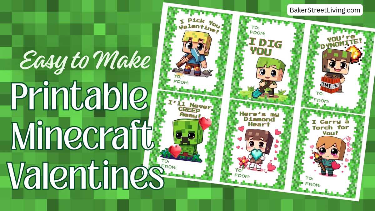 free printable minecraft