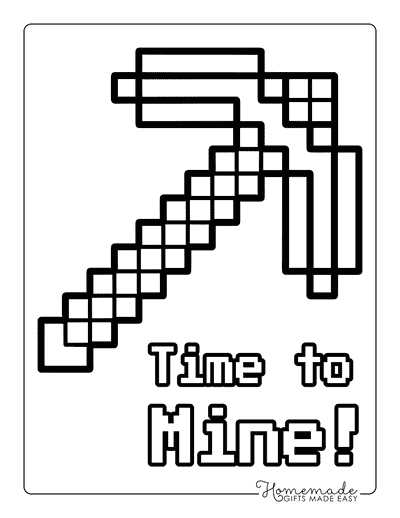 free printable minecraft clipart