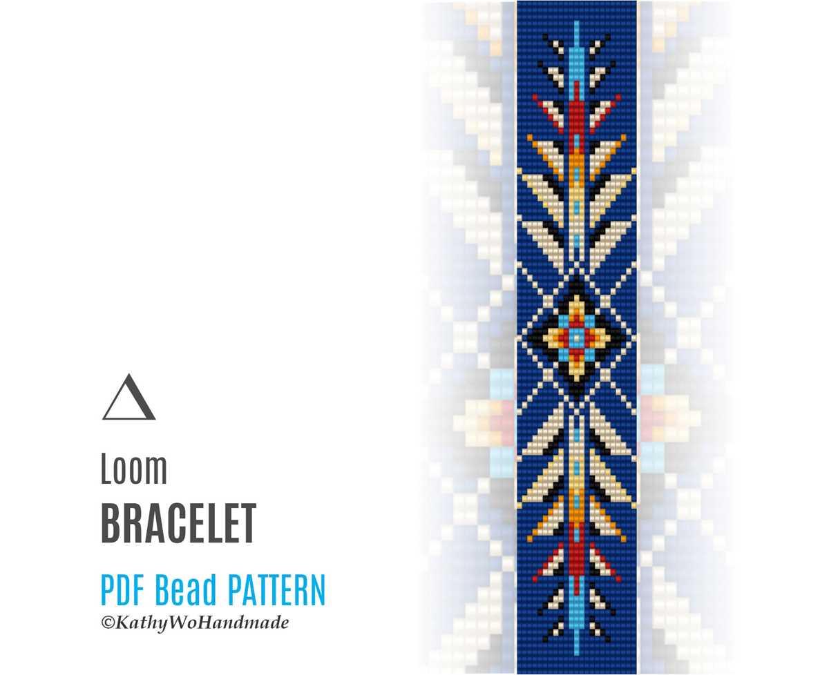 free printable native american beading patterns