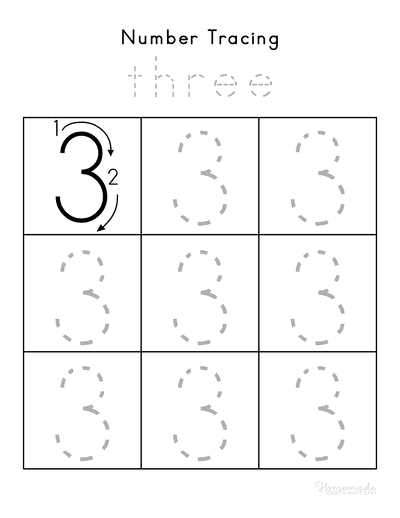 free printable number worksheets for preschoolers