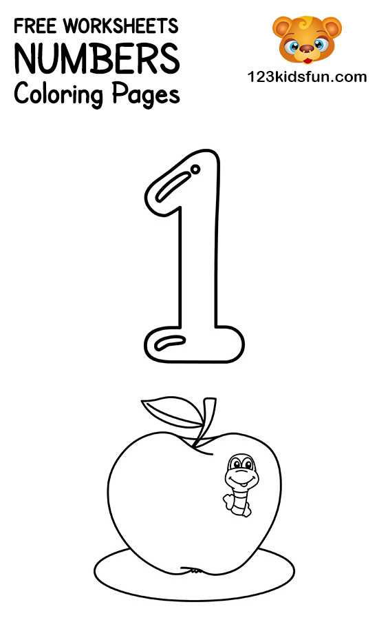 free printable numbers 1 to 10