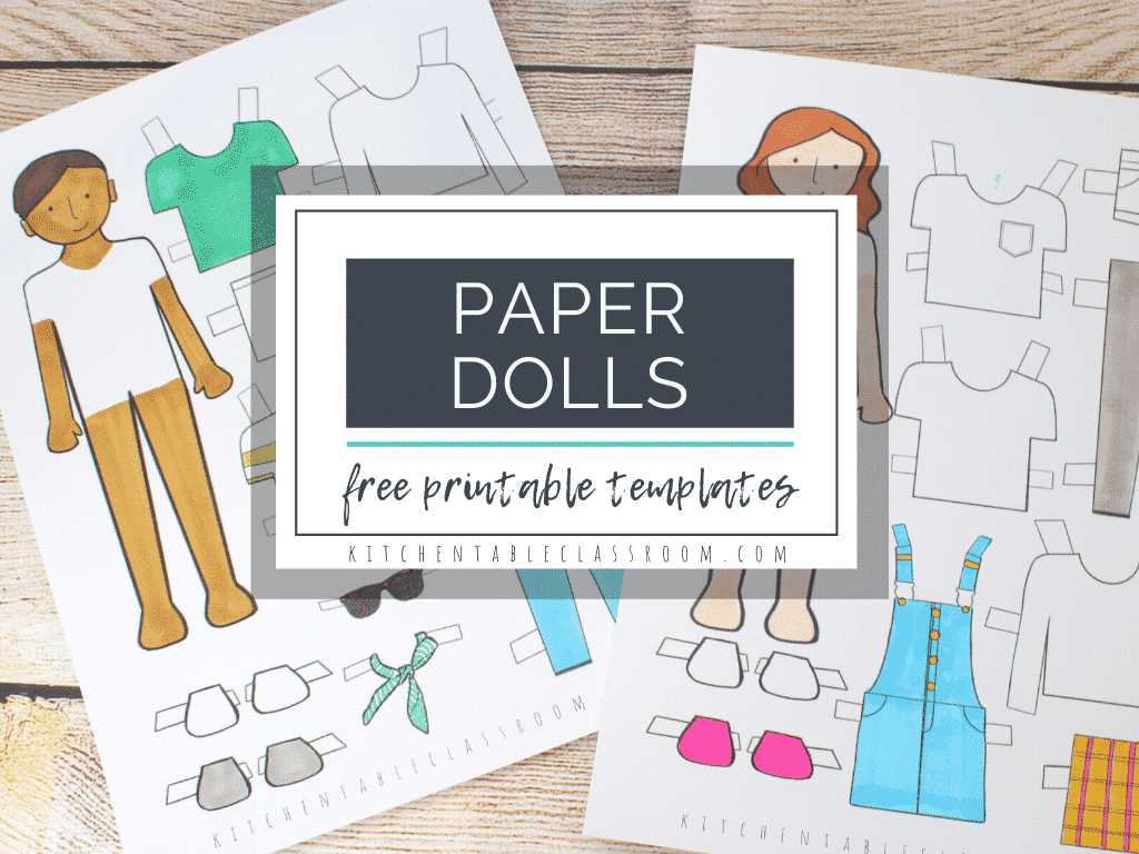 free printable paper dolls templates