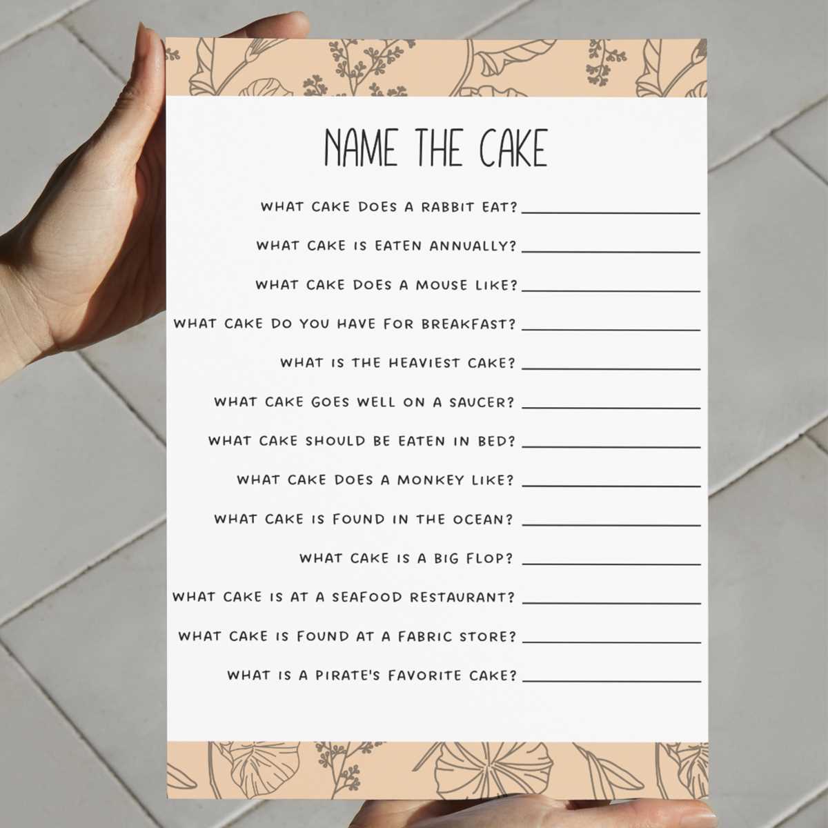 free printable party games for adults