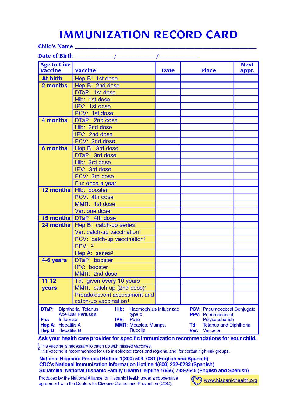free printable pet vaccination record