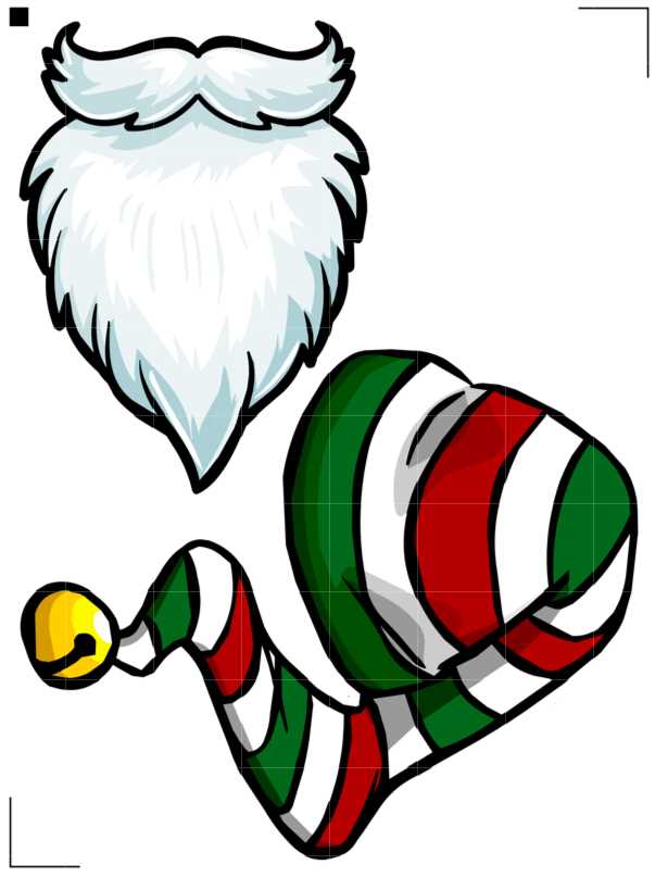 free printable photo booth props for christmas
