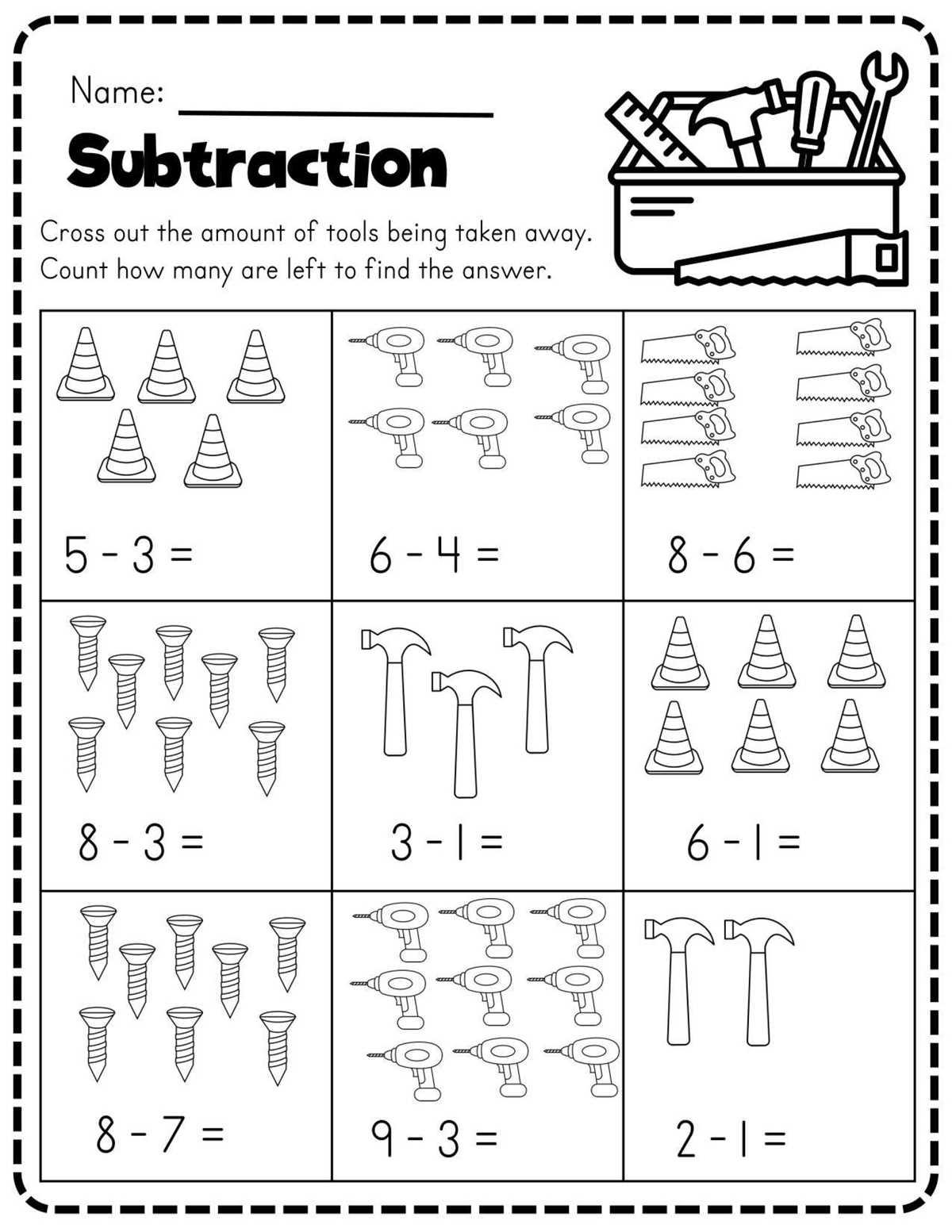 free printable preschool math sheets