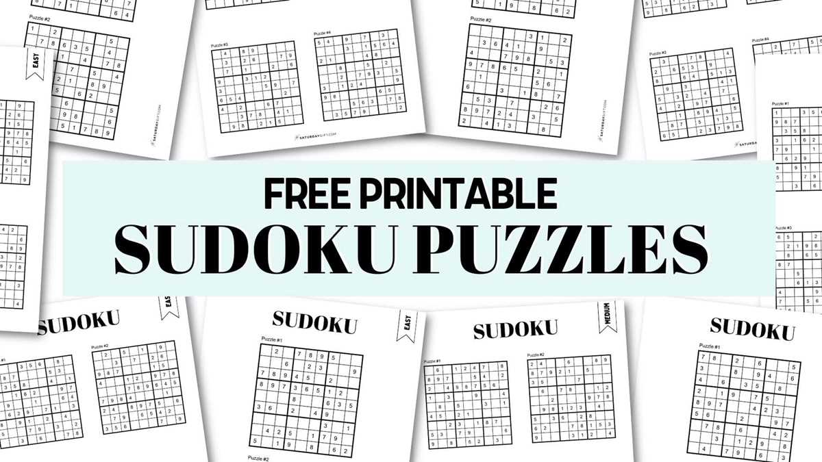 free printable samurai sudoku puzzles