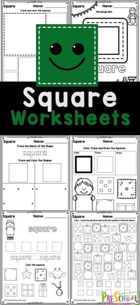 free printable shapes for preschool