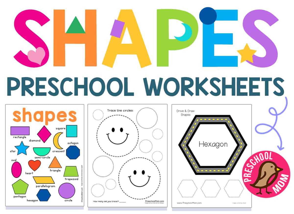 free printable shapes for preschool