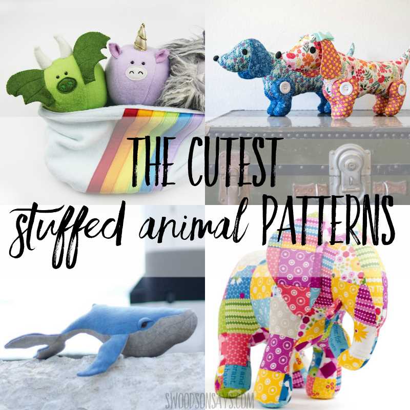 free printable soft toy sewing patterns