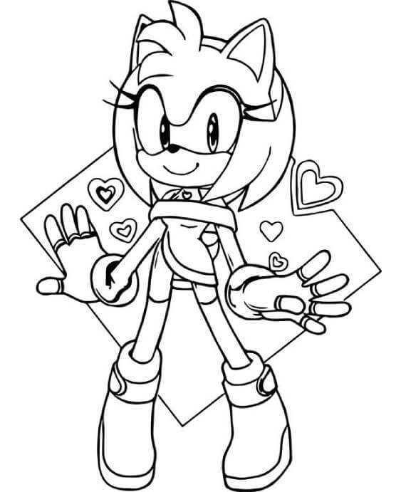 free printable sonic colouring pages