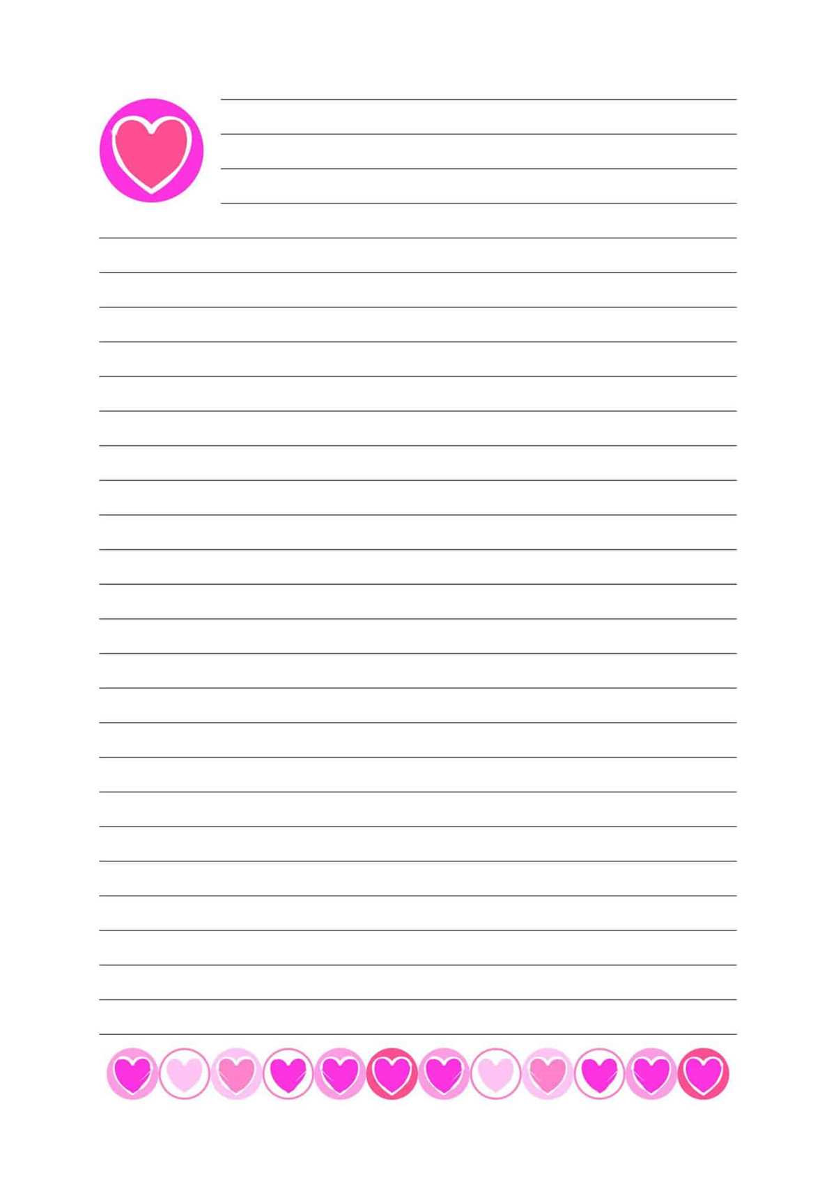 free printable stationery paper
