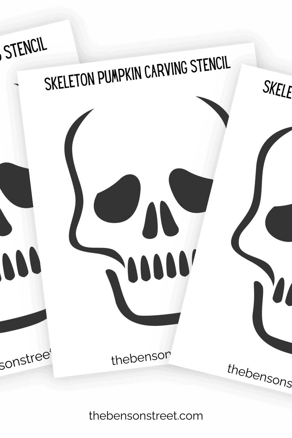 free printable sugar skull pumpkin stencils
