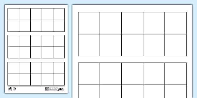 free printable tens frames