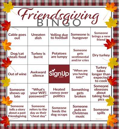 free printable thanksgiving bingo cards for large groups