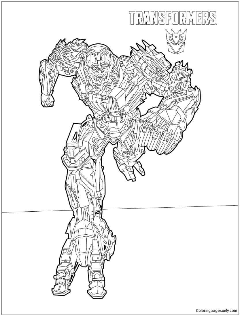 free printable transformers coloring pages